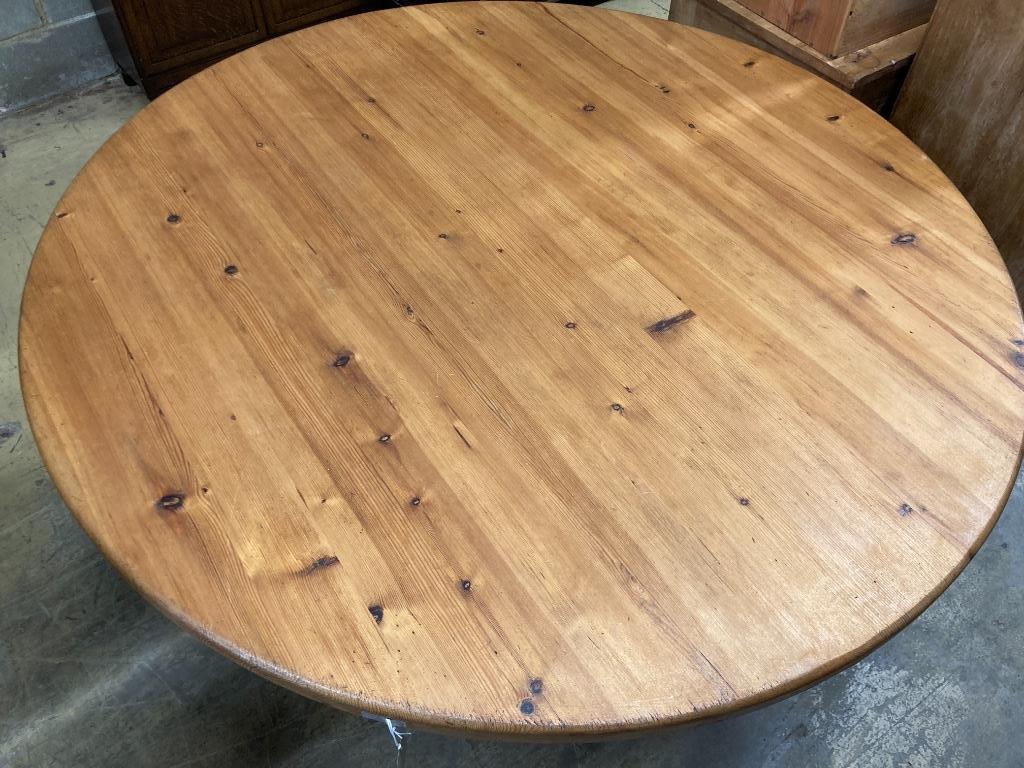 A pine breakfast table